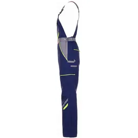 Planam Visline Latzhose marine/gelb/zink