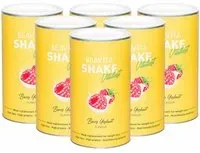 BEAVITA Shake minceur, Framboise - Yaourt Poudre 6x572 g