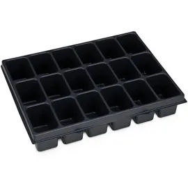 BS Systems Werkzeugeinlage Polystyrol schwarz ohne Bestückung
