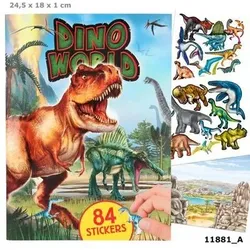 DEPESCHE 11881 Dino World mit Puffy Stickern