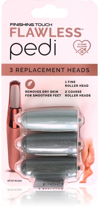 Flawless Finishing Touch Pedi Replacement Heads Ersatzkopf für den el. Hornhautentferner for Finishing Touch Pedi 3 St.