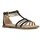 GEOX Karly Sandalen Black / Platinum 37