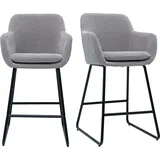 miliboo Barhocker H65 cm Grau
