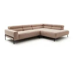 SCHÖNER WOHNEN-Kollektion Ecksofa Tossa Stoff Rusty Melange