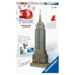 Ravensburger Puzzle Ravensburger 3D Puzzle 11271 – Mini Empire State Building -…, 54 Puzzleteile