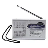 Tragbares Radio, Multifunktions-Mini-Taschen-AM/FM BC-R119-Radio-Lautsprecherempfänger-Teleskopantenne
