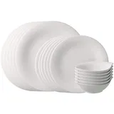 Vivo Villeroy & Boch Group Essential White Frühstücks-Set 18-tlg. weiß