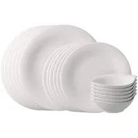 Vivo Villeroy & Boch Group Essential White Frühstücks-Set 18-tlg. weiß