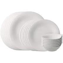 Vivo Villeroy & Boch Group Essential White Frühstücks-Set 18-tlg. weiß