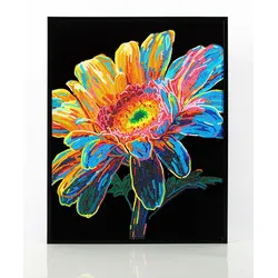 DIAMOND DOTZ - Diamond Painting Neon Gerbera