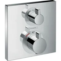 Hansgrohe Ecostat Square Thermostat Unterputz für 1 Verbraucher Chrom 15712000