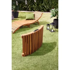 Primaster Lago Gartenliege 185 x 60 x 22 cm Braun