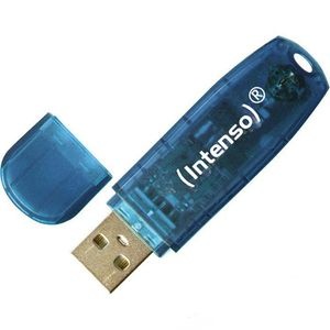Intenso Rainbow Line 4 GB USB-Stick, blau, 187x, bis 28 MB/s