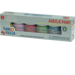 Sam & Julia Acrylfarben-Set (6 Farben)