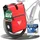 MIVELO 2in1 Fahrradtasche Gepäckträgertasche rot
