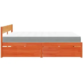 vidaXL Bett 180 x 200 cm Braun