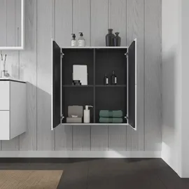 Duravit L-Cube Halbhochschrank 70 x 80 x 24,3 cm Weiß