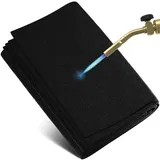 evocamp Feuerfeste Unterlage 50 x 50 cm schwer entflammbar schwarz