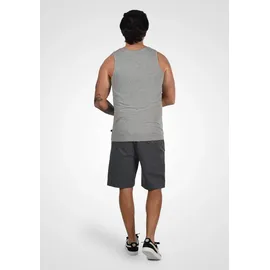 Indicode Chinoshorts INDICODE "Chinoshorts IDAbbey", Herren, Gr. XL, N-Gr, grau (dunkelgrau), Obermaterial: 98% Baumwolle CO. 2% Elasthan EL., Hosen Chinoshorts