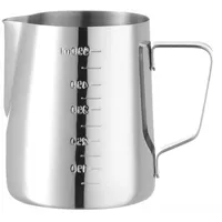 HENDI Milchkännchen, mit Maß, 0,55L, 130x77x(H)115mm
