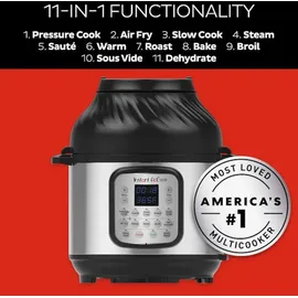 Instant Pot Duo Crisp 11-in-1 Edelstahl
