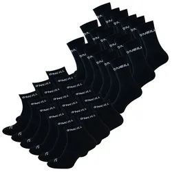 Quartersocken Schwarz 35-38