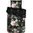 festive blooming black 135 x 200 cm + 80 x 80 cm