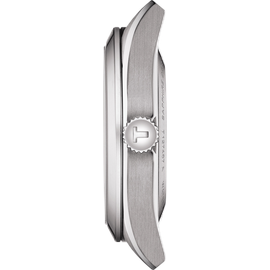 TISSOT Gentleman Powermatic 80 Open Heart Herrenuhr silber Automatik 40mm-