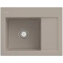 Villeroy & Boch Subway 45 Compact links almond + Handbetätigung