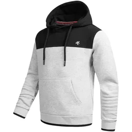 Alessandro Salvarini Hoodie Grau/Schwarz M
