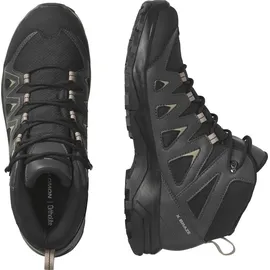 Salomon X Braze Mid GTX Herren Black/Phantom/Vintage Khaki 40