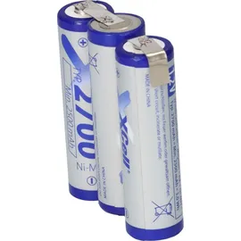 Akkuman 3er Reihe Lotfahne AA 2700 mAh 3 St.