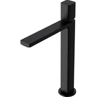 Mai & mai Armatur Waschtischarmatur eckiges Design Badarmatur Schwarz