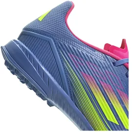 adidas F50 League TF Herren Blue Fusion/Lucid Lemon/Pink 44 2/3