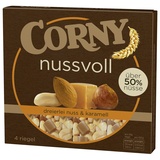 Corny Nussvoll Riegel Dreierlei Nuss & Karamell 4 Stück x 24 g (96 g)