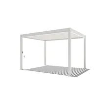 pergoline Pavillon 3 x 4 m inkl. 4 Seitenteile Weiß