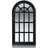 Casa Chic Savile Französischer Fensterspiegel Holzrahmen 86 x 46 cm