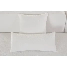 Home Affaire Ottomane HOME AFFAIRE "Sundstrup", beige (natur), B:100cm H:76,5cm T:153cm, 93% Polyester, 6% Acryl, 1% Baumwolle, Sofas, Ottomane, Modulserie, individuelle Zusammenstellung