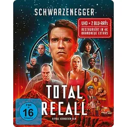 Total Recall - Uncut - Limited Steelbook Edition (4K Ultra HD + 2 Blu-rays)