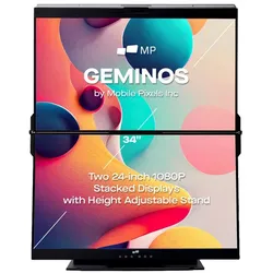 Mobile Pixels Geminos 24-Zoll-Doppelmonitor