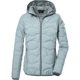 G.I.G.A. DX Damen Steppjacke mit Kapuze/Funktionsjacke ist wasserabweisend GW 21 WMN QLTD JCKT, light aquaverde, 40,