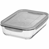 GASTROMAX Glas-Frischhaltedose 2,7 l mit Deckel