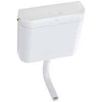 GROHE QUICKFIX Start - Spülkasten für WC (mit Start-Stopp Wassersparfunktion, 6-9l einstellbar, Aufputz), alpinweiß, 37406SH0