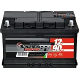 EFB Autobatterie 12V 90Ah BlackMax Start-Stop PKW Batterie statt 70Ah 75Ah 80Ah