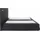 Collection AB Boxspringbett COLLECTION AB "Ninoni", grau (anthrazit), B:195cm L:210cm, Komplettbetten, Boxspringbett, inkl. Bettkasten, Topper und wahlweise mit LED-Beleuchtung