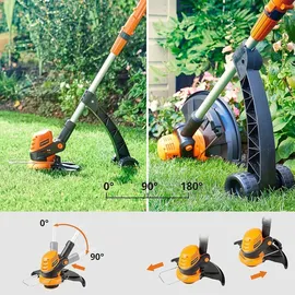 LAWNMASTER Akku-Rasentrimmer 24V 2,0 Ah inkl. 1 x 2,0 Ah und Ladegerät