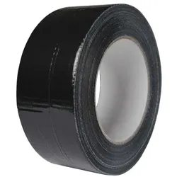 Gewebeklebeband schwarz Panzertape Gaffaband Panzerband 48 mm x 50 m