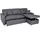 MCW Sofa L-Form, Liegefläche Nosagfederung 228cm ~ dunkelgrau