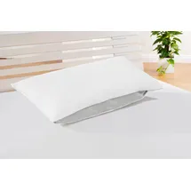 fan Flexible Comfort Microfaserkissen 80 x 40 cm Weiß
