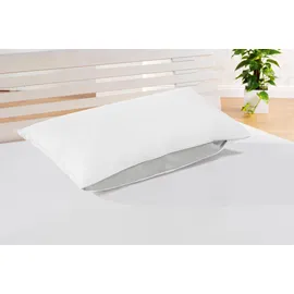 fan Flexible Comfort Microfaserkissen 80 x 40 cm Weiß